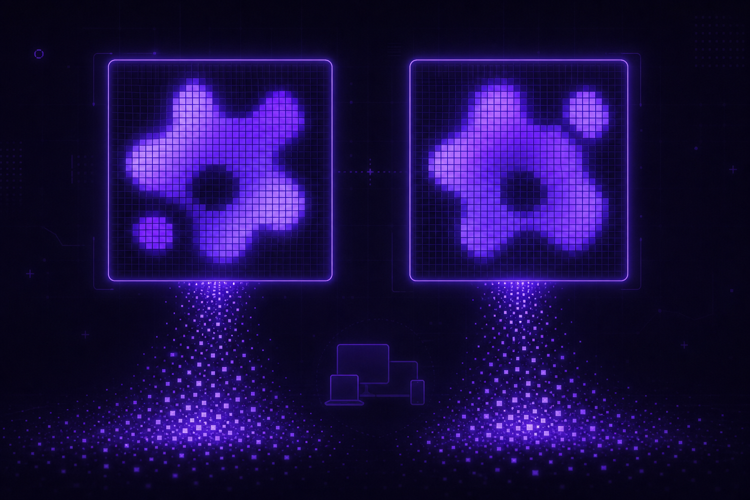 The same canvas draw producing different pixels per device