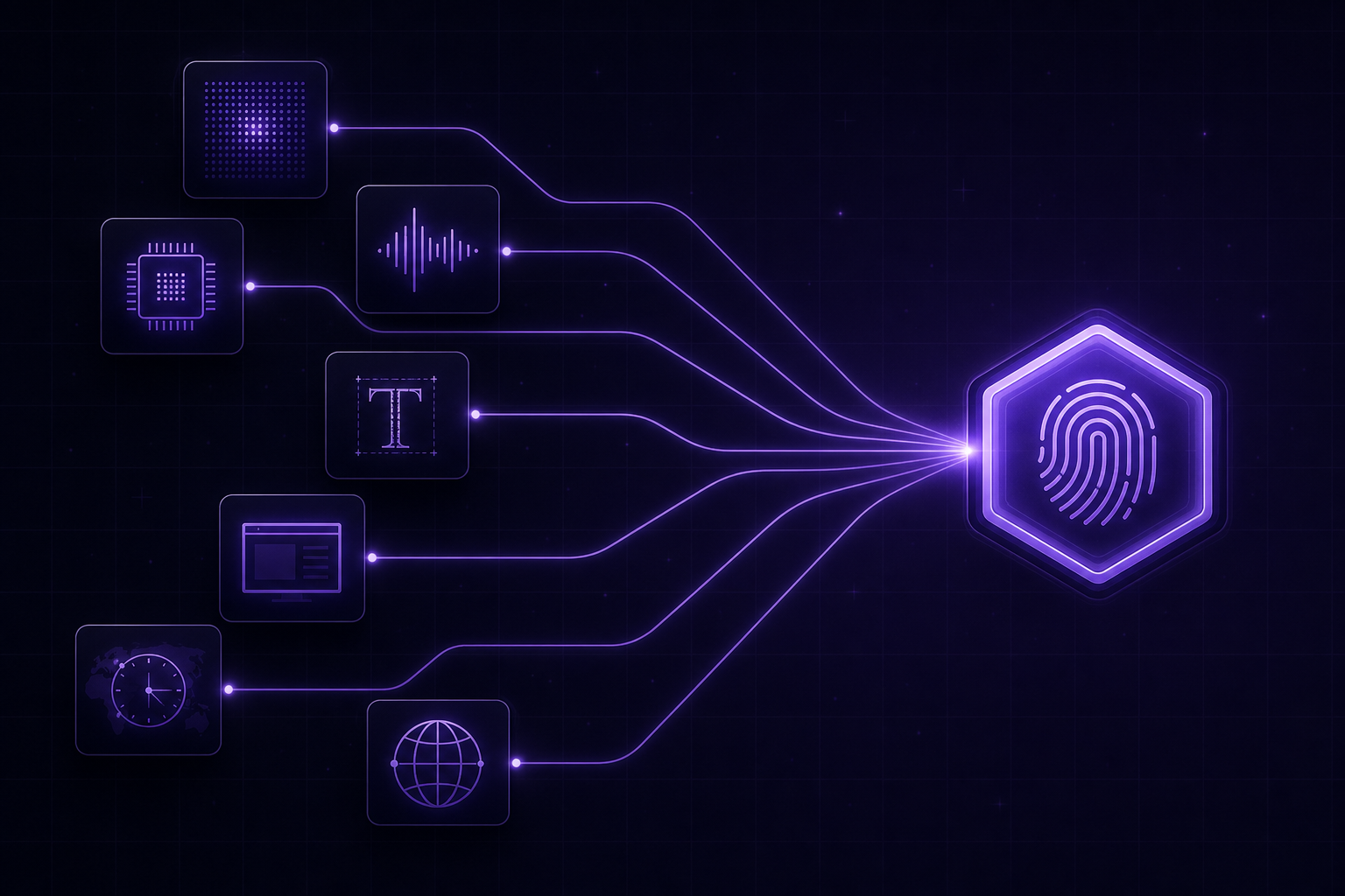 Many browser signals converging into a single identifier